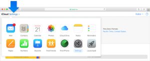 سایت iCloud.com