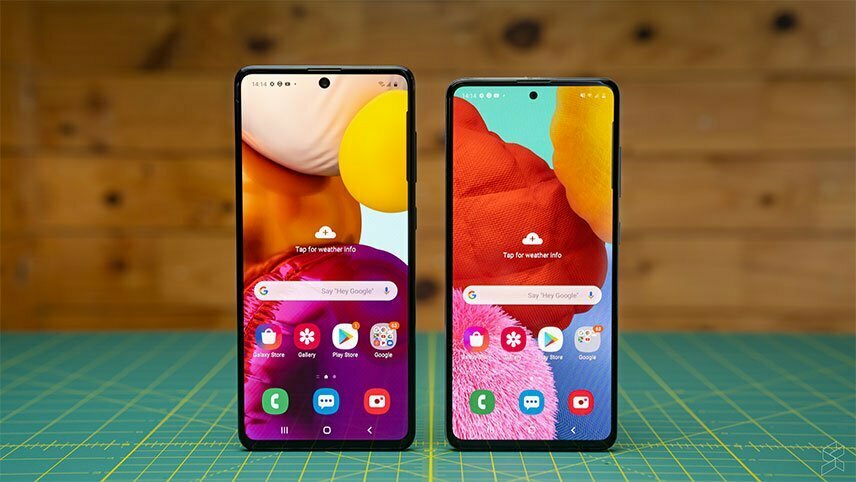بررسی دو گوشی با کیفیت سامسونگ Galaxy A71 و Galaxy A51+