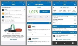 myfitnesspal برای ایفون