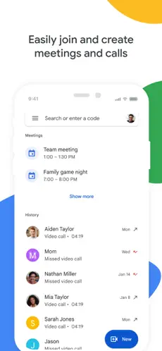 دانلود و نصب مستقیم اپلیکیشن گوگل میت - google meet برای ایفون و ios