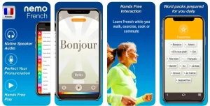 برنامه آموزش زبان فرانسوی French by Nemo