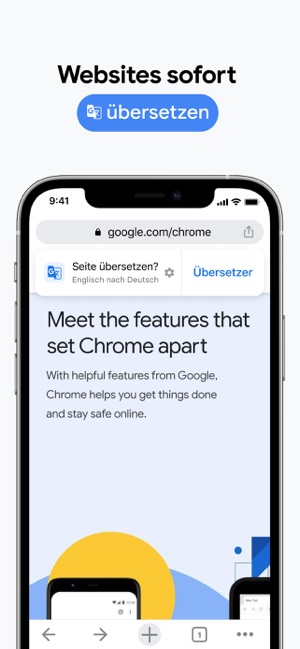 دانلود google chrome برای ایفون