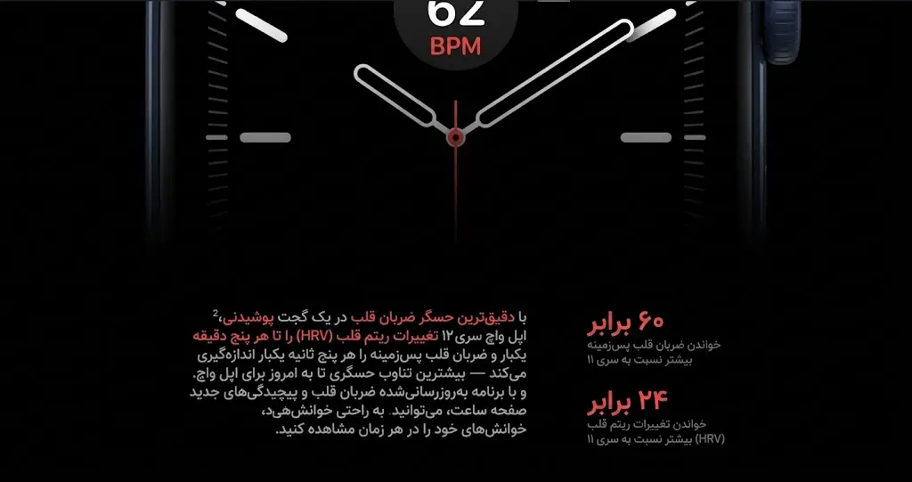 مقایسه سری ۱۲ اپل واچ با سری ۱۱